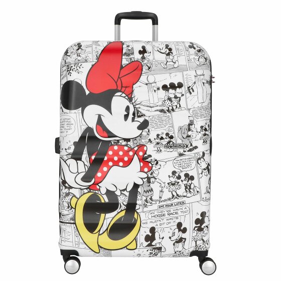 American Tourister Wavebreaker Disney Walizka na 4 kółkach 77 cm minnie-comics-white