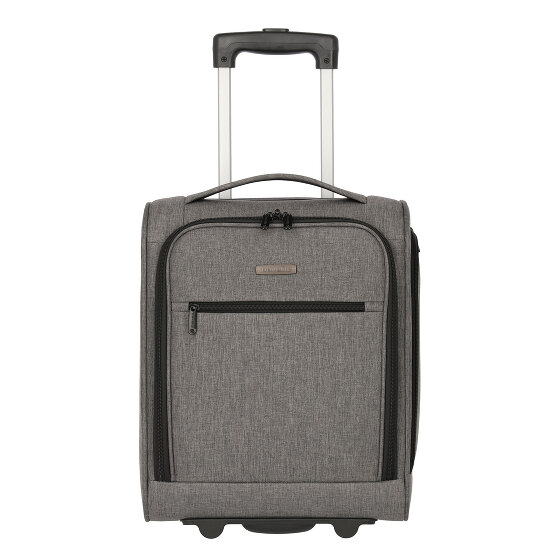 Travelite Cabin Walizka kabinowa na 2 kółkach 43 cm grau-melange