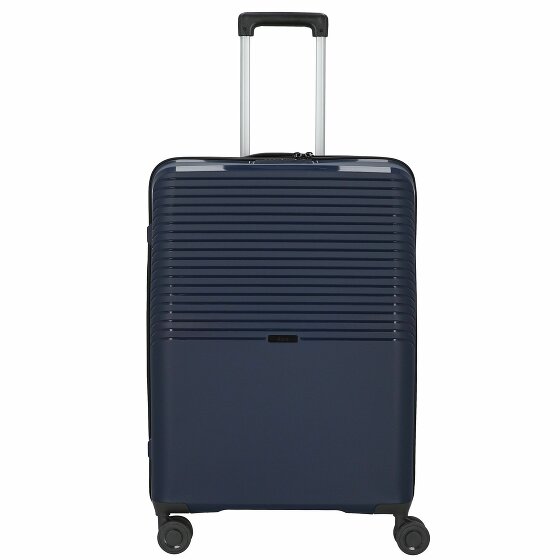d&n Travel Line 4000 Walizka na 4 kółkach 66 cm navy