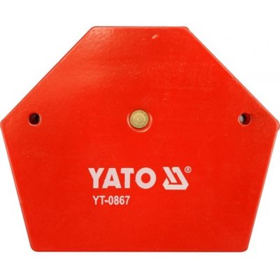 YATO Spawalniczy kątownik magnetyczny 111x136x24mm YT-0867