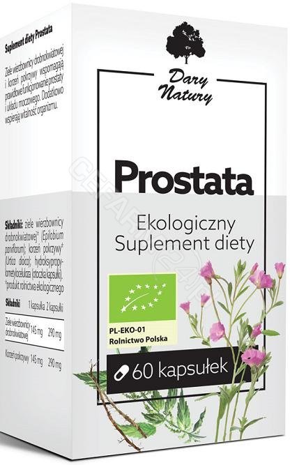 DARY NATURY Prostata 60kaps. Ekologiczny Suplement diety DARY NATURY 21DARPROST