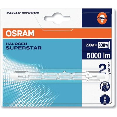 Osram Żarówka halogenowa 1202673 R7s 230W 300W) 5000 lm 2950 K 230V 2000 h
