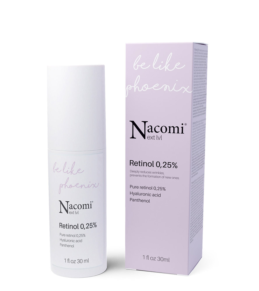 Nacomi Nacomi Next Level przeciwzmarszczkowe serum z retinolem 0,25% 30ml