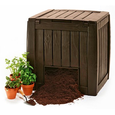 Keter Kompostownik Eco plastikowy 340L with Base KET17196661