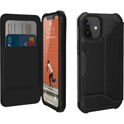 Gear Urban Armor Etui Urban Armor Metropolis FIBR iPhone 12 Mini, czarne 812451037562