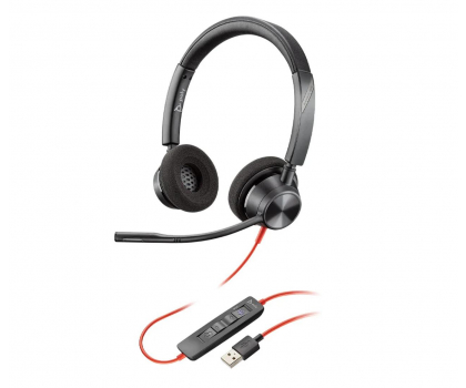 Plantronics Blackwire 3320-M USB-A Szare