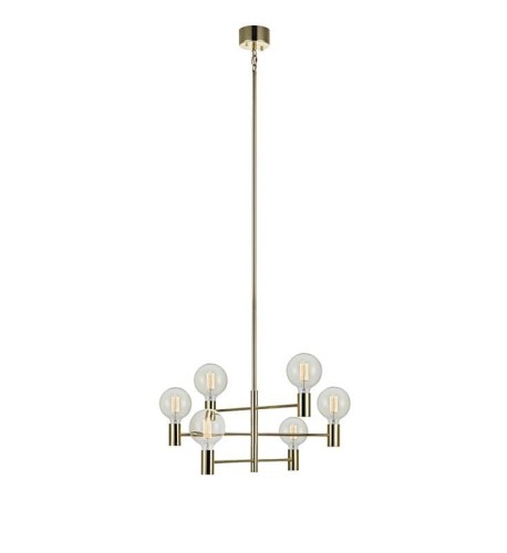 Markslojd LAMPA wisząca CAPITAL 106418 metalowa OPRAWA żarówki Żyrandol zwis IP2
