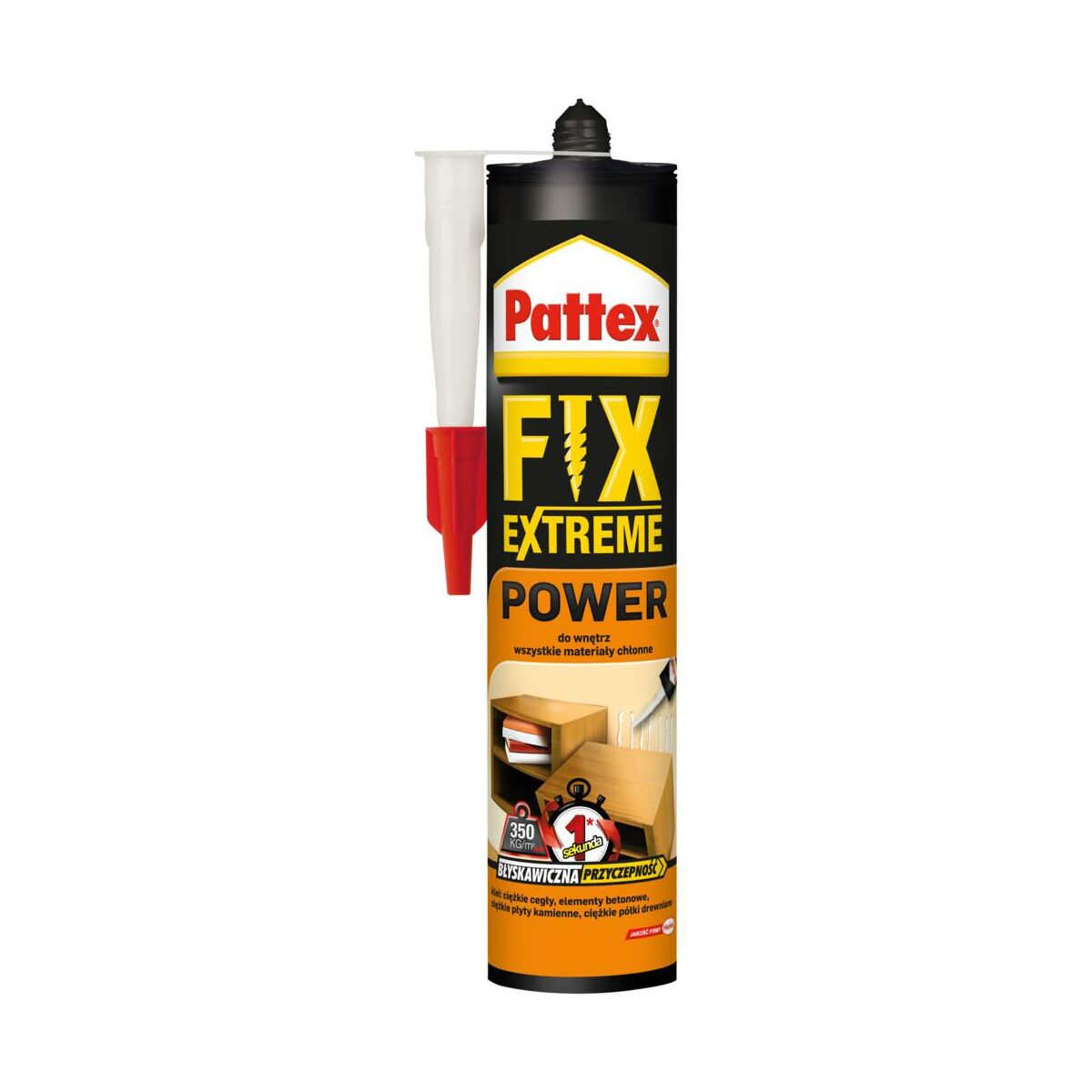 Klej montażowy FIX EXTREME POWER 385 g PATTEX