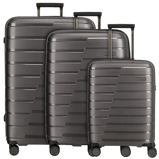 Travelite Air Base Walizka na 4 kołach set 3cz. anthrazit