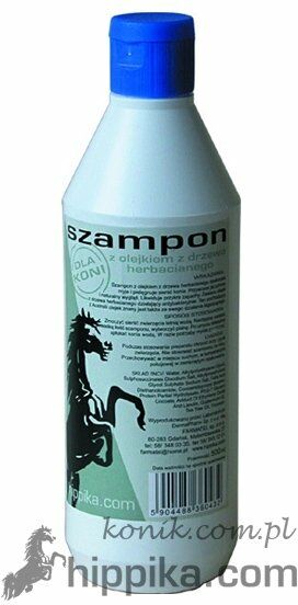 HIPPIKA.COM Szampon z olejkiem z drzewa herbacianego 500ml