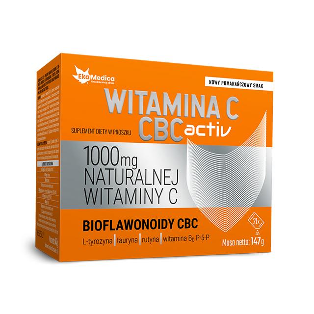 Ekamedica Witamina C CBC Activ proszek 21x10g