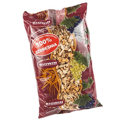 Biowin CZEREŚNIOWE ZRĘBKI DO WĘDZENIA I GRILLOWANIA 4L 780404