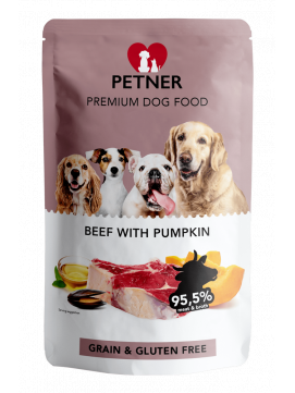 Petner Petner Wołowina z dynią 500g - 500g Wołowina z dynią