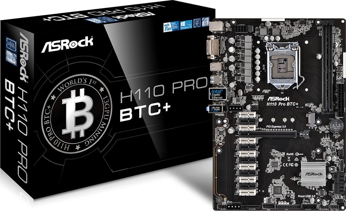 ASRock H110 PRO BTC+