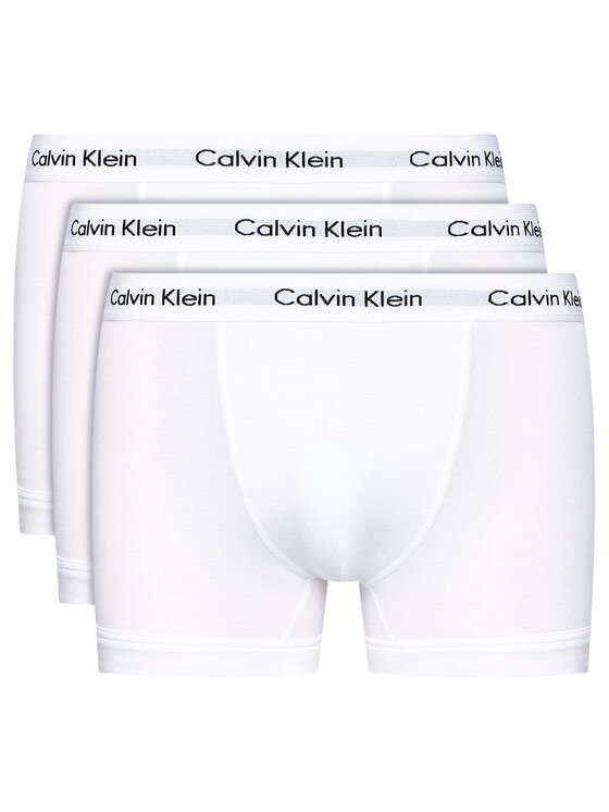 Calvin Klein Underwear Komplet 3 par bokserek 0000U2662G Biały