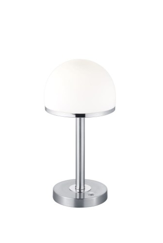 Trio T R I O Lampa stołowa BERLIN LED nikiel mat 527590107