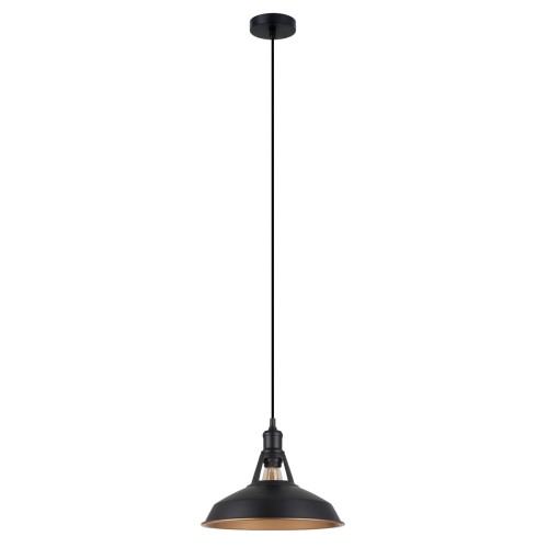 Italux Lampa wisząca Freya MDM-2315/1 M BK+GD)