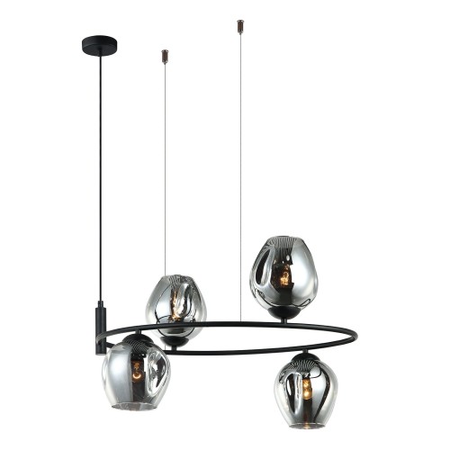 Italux Lampa zwis Roxane MDM-4046-4 BK+SG MDM-4046-4 BK+SG