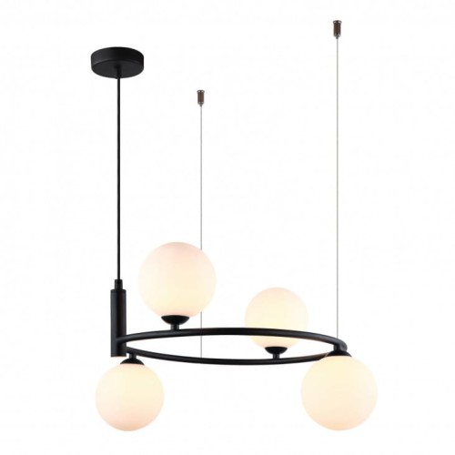 Italux Lampa zwis Amily MDM-3974/4 BK MDM-3974/4 BK