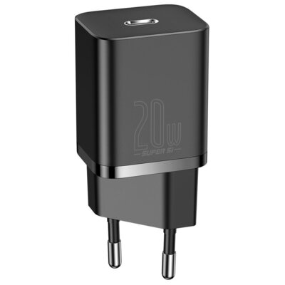 Baseus Super Si Quick Charger 1C 20W CCSUP-B01 szybka ładowarka sieciowa z gniazdem USB-C CCSUP-B01