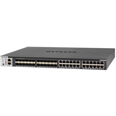 Netgear M4300-24X24F Stackable Managed Switch with 48x10G including 24x10GBASE-T and 24xSFP+ Layer 3 XSM4348S-100NES