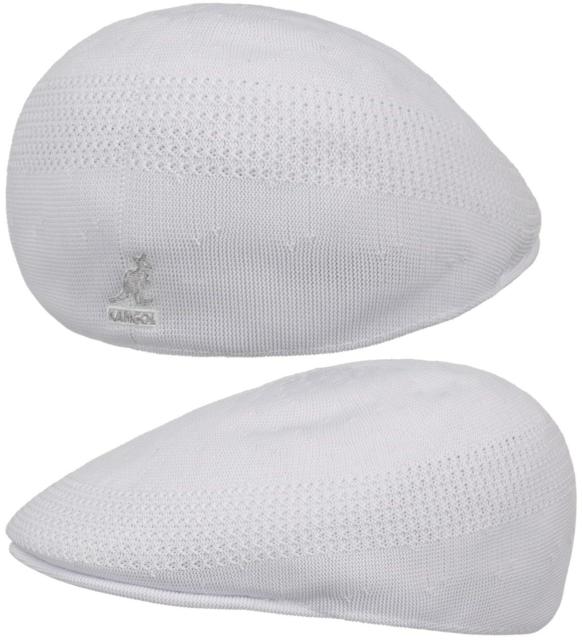 Płaski Kaszkiet 507 Tropic Ventair II by Kangol, biały, XXL (62-63 cm)