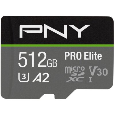 Фото - Карта пам'яті PNY Karta pamięci  microSDXC Pro Elite 512GB | Bezpłatny transport 