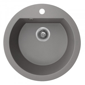 Laveo Zlewozmywak granitowy szary DAFNE SBD 580T