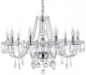 REA OSW-04600 LAMPA 300750 KRYSZTAŁOWA 8-RAMIENNA