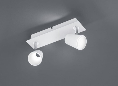 Trio Oświetlenie NARCOS reflektor LED Biały, 2-punktowe 873170231