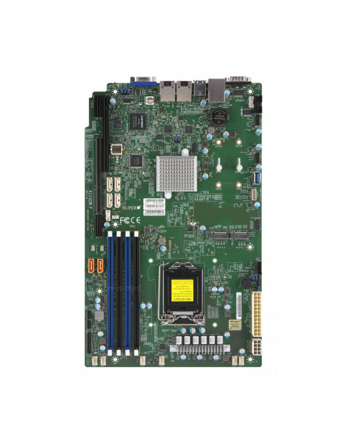 Supermicro super micro computer Motherboard SKT LGA1151 C246 chipset 4x DDR4 2666 MHz ECC UDIMM 2x1G