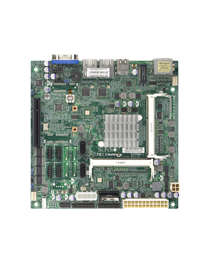 Supermicro super micro computer Motherboard MB X10SBA-L-SINGLE Intel J1900