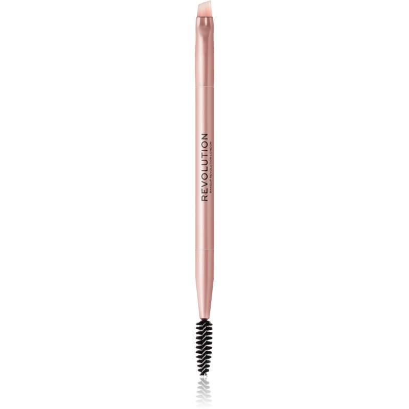 Makeup Revolution Create Define & Fill Brow Pędzel do Brwi + Spiralka R1 MUR-83335