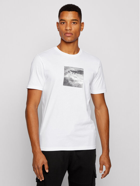 Hugo Boss T-Shirt TNoah 5 50450899 Biały Regular Fit