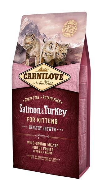 Carnilove Kitten Healthy Growth Salmon&Turkey 6 kg