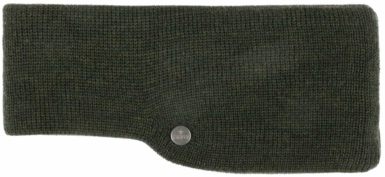 Opaska na Czoło Fine Merino by Lierys, oliwkowy, One Size
