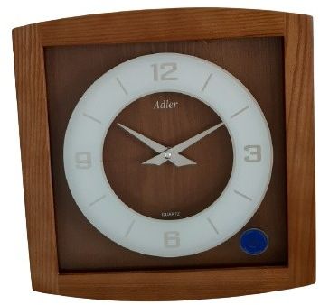 Zegar ścienny drewniany kwarcowy Adler 21176