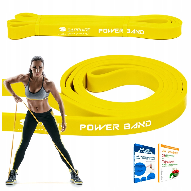 POWER BAND Guma oporowa taśma Do Ćwiczeń 9-21 Kg