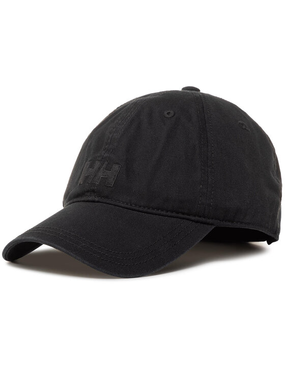 Helly Hansen Czapka z daszkiem Logo Cap 38791 Czarny