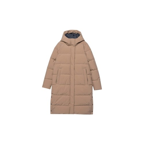 Płaszcz zimowy puchowy pikowany z wypełnieniem syntetycznym damski 4F TDJAF330-83S