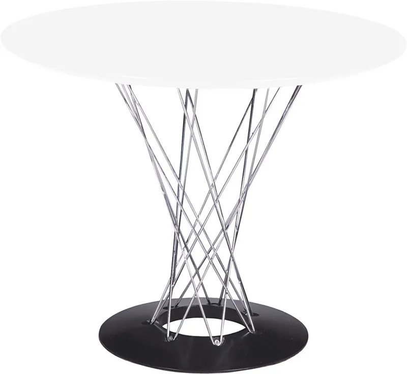 Biały okrągły stół designerski B4-T06