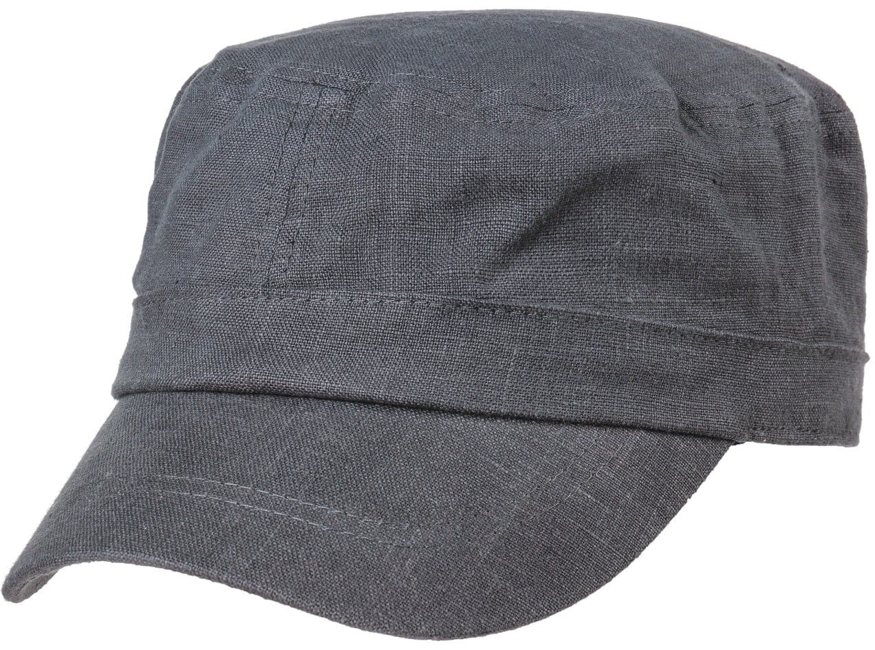 Czapka Len Army by Lipodo, ciemnoniebieski, One Size