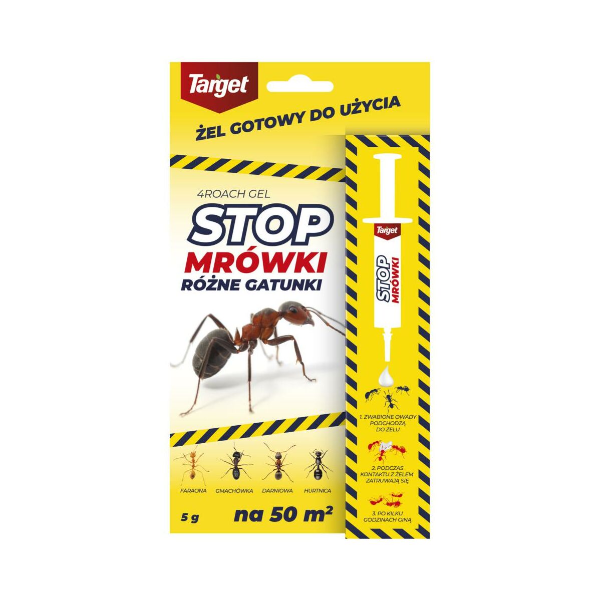 Target Żel Na Mrówki 4Roach Strzykawka 5 g 102257