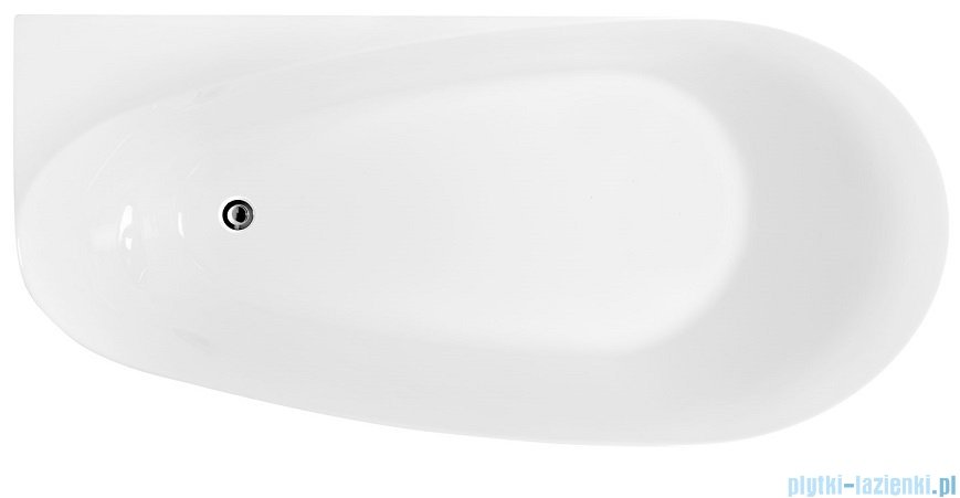 Novoterm Lucy wanna wolnostojąca lewa 170x80 cm LUCY170