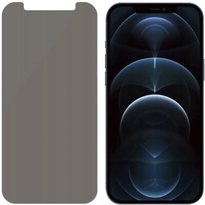 PanzerGlass Szkło hartowane antybakteryjne Privacy Filter iPhone 12 Pro Max, przyciemniane 5711724127090
