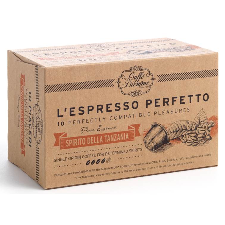 Diemme SPIRITO DELLA TANZANIA kapsułki do Nespresso - 10 kapsułek