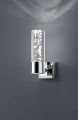 Trio Serie 2824 lampa ścienna LED Chrom, 1-punktowy 282410106