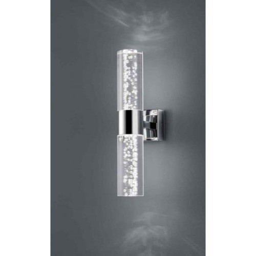 Trio Serie 2824 lampa ścienna LED Chrom, 2-punktowe 282410206