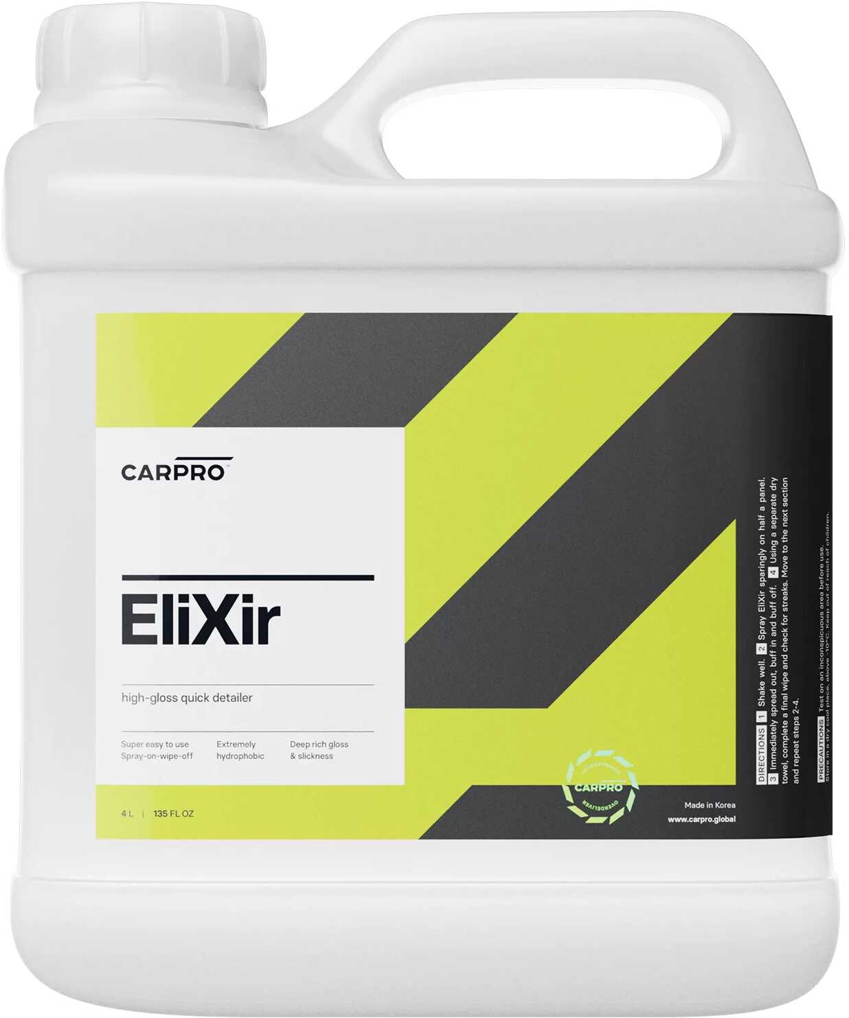 CARPRO CQUARTZ CarPro Elixir szybki i łatwy w aplikacji quick detailer, wysoka głębia i połysk 4l CAR000246