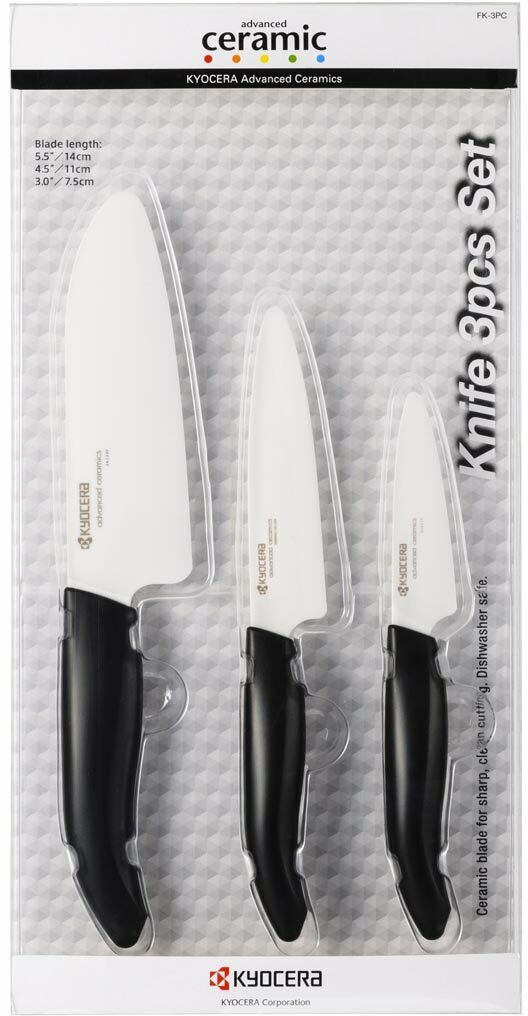 Kyocera Zestaw 3 noży kuchennych Gen